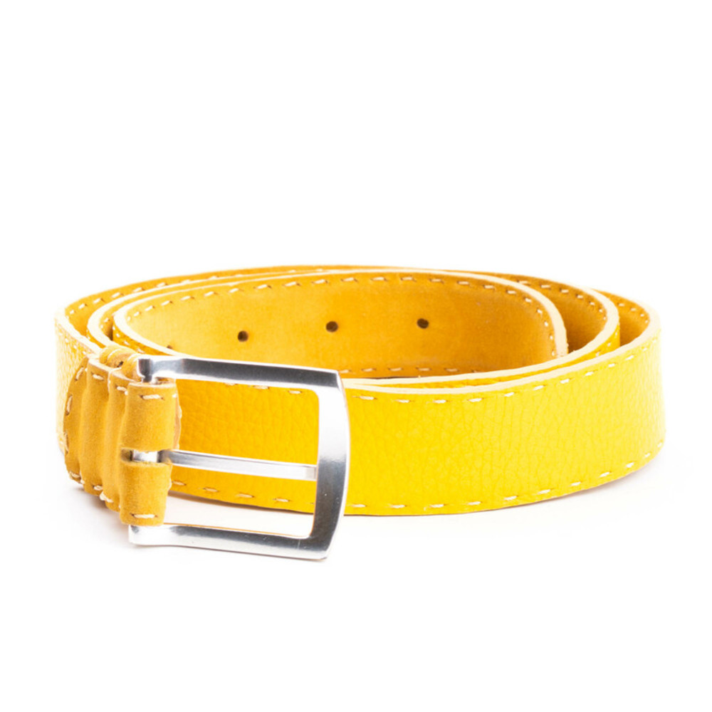 Kiton Belt Women size 110 Yellow